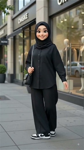 Dora Outfit of the Day|Modest Haul Hub| #shorts #OutfitIdeas #hijabfashion