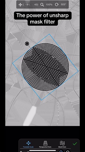 #unsharp #ibispaintx #digitalart #fyp You can use unsharp mask in ibisPaintX to make patterns, who knew! Ima play around with this filter as much as possible. #pattern