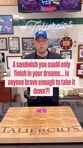 WHOS UP FOR THE CHALLENGE OF THE ELLIS ISLAND!! #taliercios #njfoodies #italiansub #americansub #njdeli #middletownnj #njeats #bestsandwiches | Taliercio's Ultimate Gourmet