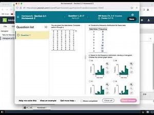 Minitab: Creating a Histogram