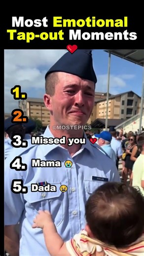 Most Emotional Military Tap-Out Moments #shorts #emotional #military