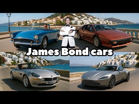 The evolution of James Bond cars | 1962 - 2021 ULTRA HD Transformation