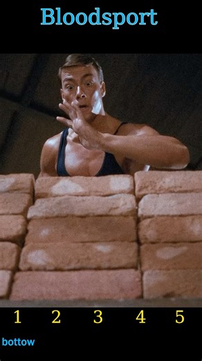 The Ultimate Brick Test | Bloodsport (1988)