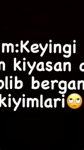 Keyingi yil ham olib bergan kiyimlari🤣🤣