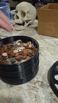3d printed coin sorter #coins