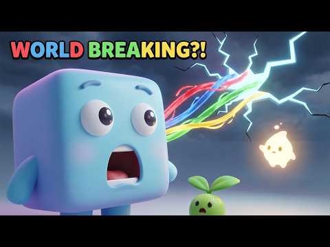 The World Is Breaking! 🌈⚡ Color Dimension Collapse Kids Adventure Cartoon