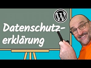 WordPress: Datenschutzerklärung erstellen (9)