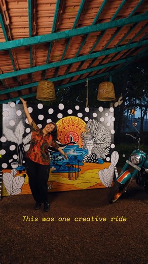 Sea breeze, endless ease, sketchbook and my Goan Classic that’s how my inspiration rolls! Drop a 🔆 if your muse also has handlebars! 🏍✨ Watch the episode at: https://go.lbb.in/9nzQjlW1zVb #TheGoanMuseProject #GoanClassic350 #StayWildStayClassic | LBB, Kolkata
