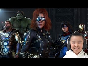 #5 Marvel Avengers Black Widow Boss Fight Taskmaster CKN Gaming