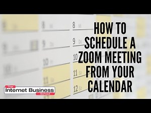 How do I connect Zoom to my Calendar ( Outlook, Google Calendar)