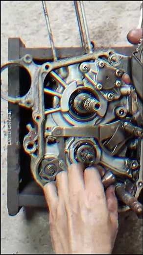 RUSI Engine Restoration! 🛠️ Back to Stock Condition 🏍️ #shorts #motorcyclerepair #restoration