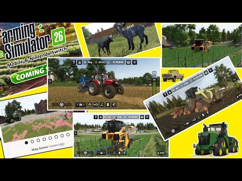 Fs26 Mobile Features | Farming simulator 26 mobile Features
