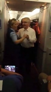 On Aer Lingus, in-flight entertainment is another level!!! Irish folk dance performed at 35,000 feet | A Fly Guy's Cabin Crew Lounge