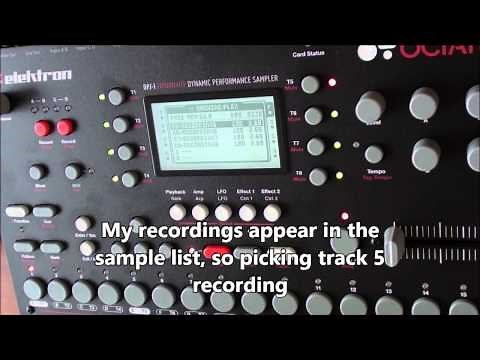 Octatrack tutorial: Using it as a machinedrum++