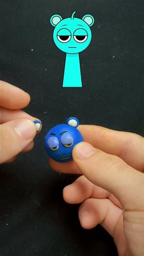 I Made Sprunki from Clay 😎#clay #sprunki #shorts