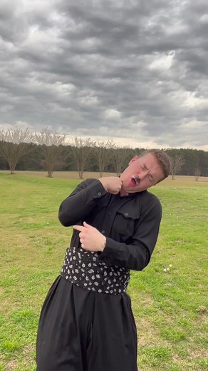 Outdoor Poses and Actions in Black Hoodie