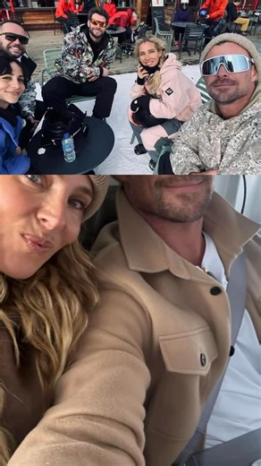Chris Hemsworth on Instagram: "Epic family getaway to the slopes before the Crime 101 press tour ❄️🏂"
