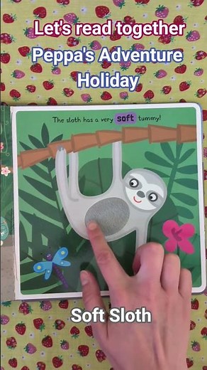 let's read together a #peppapig book Peppa's Adventure Holiday #book #readalong #kidsbooks
