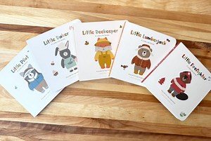 Woodland Animal Board Book Set • Eco-friendly Baby Gift - Etsy UK