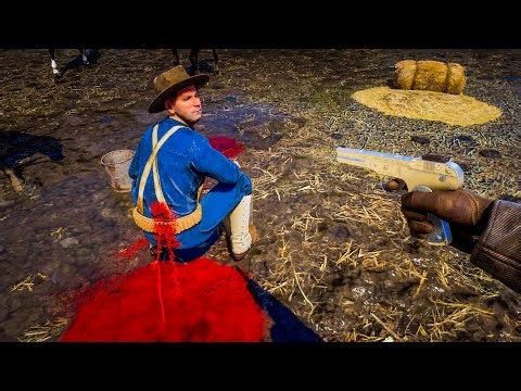 RDR2 : Melee Most Brutal Kills Compilation . Most Savage Melee Moments - Unexpected Targets.V11