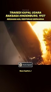 Pada tanggal 6 Mei 1937, dunia dikejutkan oleh tragedi udara paling mengerikan di masanya meledaknya kapal udara Jerman LZ 129 Hindenburg di Lakehurst, New Jersey, Amerika Serikat. Pesawat balon raksasa sepanjang 245 meter ini merupakan kebanggaan teknologi Jerman Nazi, dirancang untuk perjalanan mewah melintasi Atlantik. Namun sore itu, saat hendak mendarat, api tiba-tiba menyambar bagian belakang pesawat dan dalam 34 detik saja seluruh badan Hindenburg hangus terbakar di depan mata ratusan sak