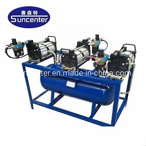 [Hot Item] Suncenter High Pressure Air Pressure Booster System with Air Tank