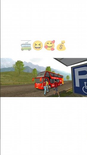 Bus Driving Game 🚍🔥 | Realistic Bus Gameplay #shorts #viral #busgame
