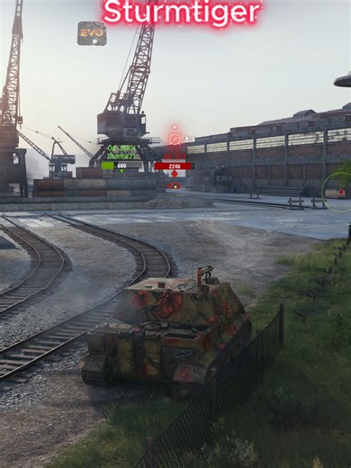 Sturmtiger World of Tanks | Mir Tankov #wot #shorts #worldoftanks #game #tank #games #foryou #mirtankov