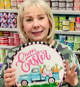 14K views · 470 reactions | #1477 - Happy Easter Wreath Kit Tutorial | Craftymacs LLC | Facebook