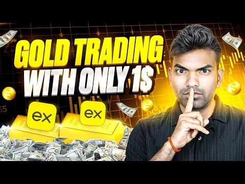 Start Gold Trading with Just $1 | Live XAUUSD Trade on Exness | Beginner to Pro Guide