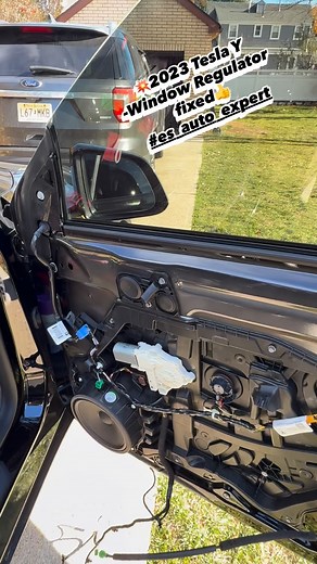 2023 Tesla Y -Window Regulator fixed#es_auto_expert | ES AUTO Expert | Facebook