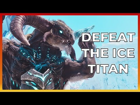 How to Defeat the Ice Titan in ARK Extinction ASA