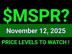MSPR Stock (MSP Recovery, Inc.) MSPR Stock Analysis | November 12, 2025
