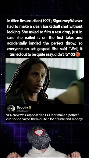 In Alien Resurrection (1997), Sigourney Weaver outplayed everyone