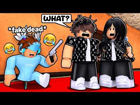 FAKE DEAD Trolling TEAMERS In MM2...