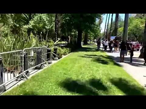 LIVE: George Floyd protests continue today at the Golden 1 Center