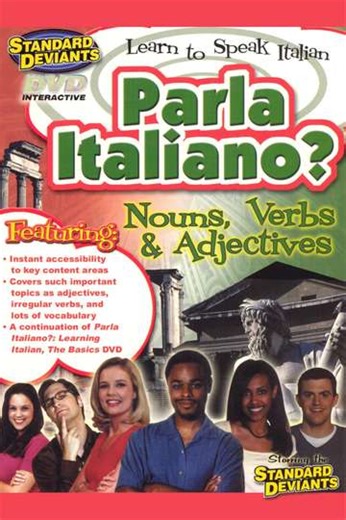 Standard Deviants - The Lively World of Italian: Nouns, Verbs & Adjectives (2000) - Movie