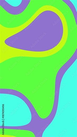 Vibrant Abstract Colorful Shapes and Patterns.