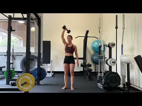Standing Single Arm Tricep Extension
