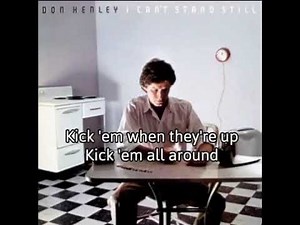 Don Henley - Dirty Laundry original version (lyric video)