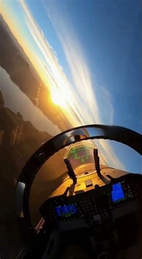 F-22 Cockpit View Deploying Flares 🎆 😱 #shortsvideo