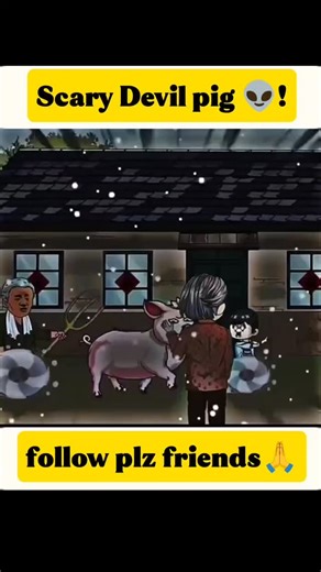 Horro stories | 😱 . scary devil pig . 👽 . . . . . . #animation #devil #cartoon #instagram #story | Instagram