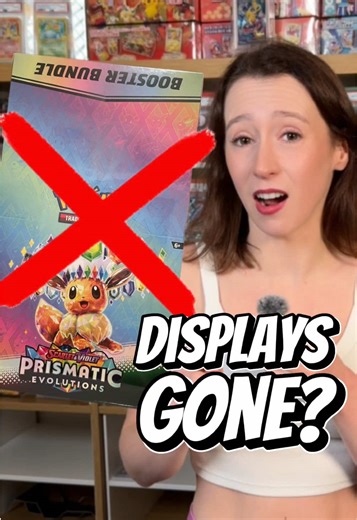 Are booster bundle displays being DISCONTINUED? 😲🫠 | Pokemon Investing and Collecting 🎯 Track your own Pokémon collection! Check out The Collectr App, this channel’s official sponsor. It’s the easiest way to log, track, and value your Pokémon portfolio in real-time: 📱 iPhone: [https://apps.apple.com…] 💻 Web: [https://app.getcollect…] 🤖 Android: [https://play.google.co…] #Pokemon #pokemoninvesting #prismaticevolutions #pokemontcg pokemoncommunity #CHRISTYHOLDS getcollectr