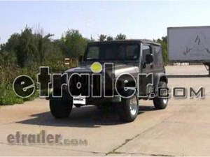 DIY Install: Curt Trailer Hitch Receiver on your 2004 Jeep Wrangler