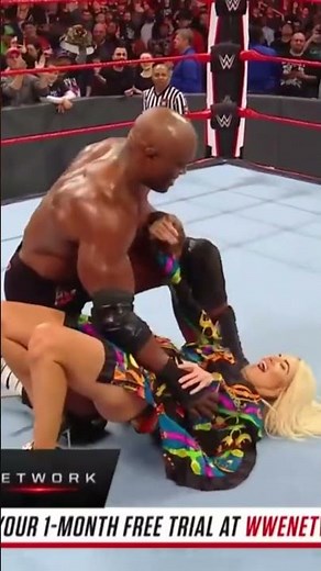 Bobby Lashley Kisses Lana