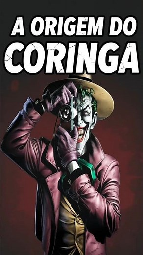 A ORIGEM DO CORINGA | BATMAN! #shorts #comics