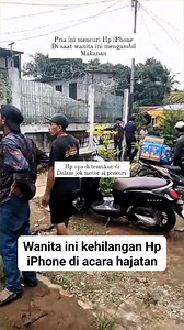 Wanita ini kehilangan Hp iPhone di saat Mengambil makanan dan si pencuri Menyimpan hp yg di curi di dalam jok motor #Beritviral #Beritahariini #Beritterbaru #Fyp #artis | Zul Fadli