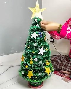 Beautiful Christmas Tree 💥 #christmastree #christmasvives | Click For Craft