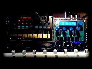Korg Volca FM and Mutable Instruments Shruthi controlled by Pure Data - Real Time Jam