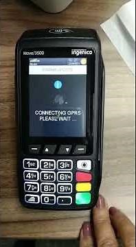 Ingenico Tetra Move 3500 Param Update Tutorial